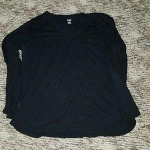 Ana xl high low light weight v neck